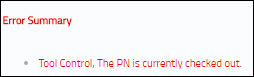 eMRO_ErrorSummary(ToolControl)