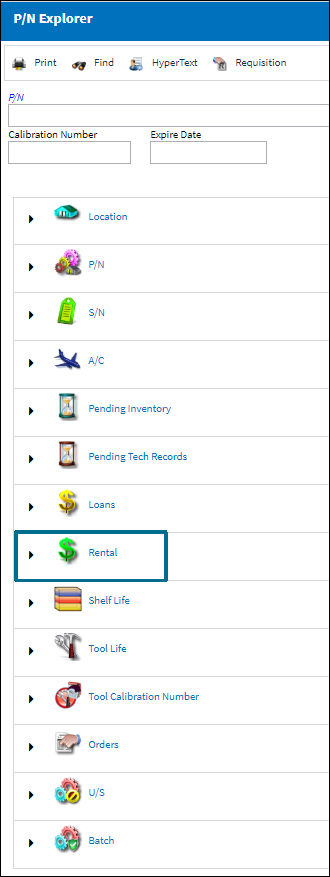 Loans view pn explorer