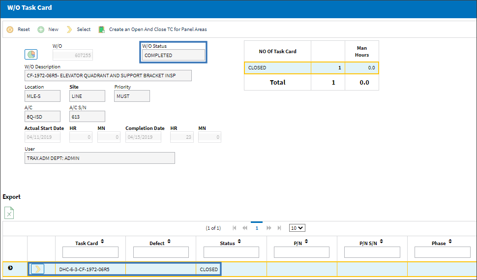 eMRO v5 PWO TC Closed