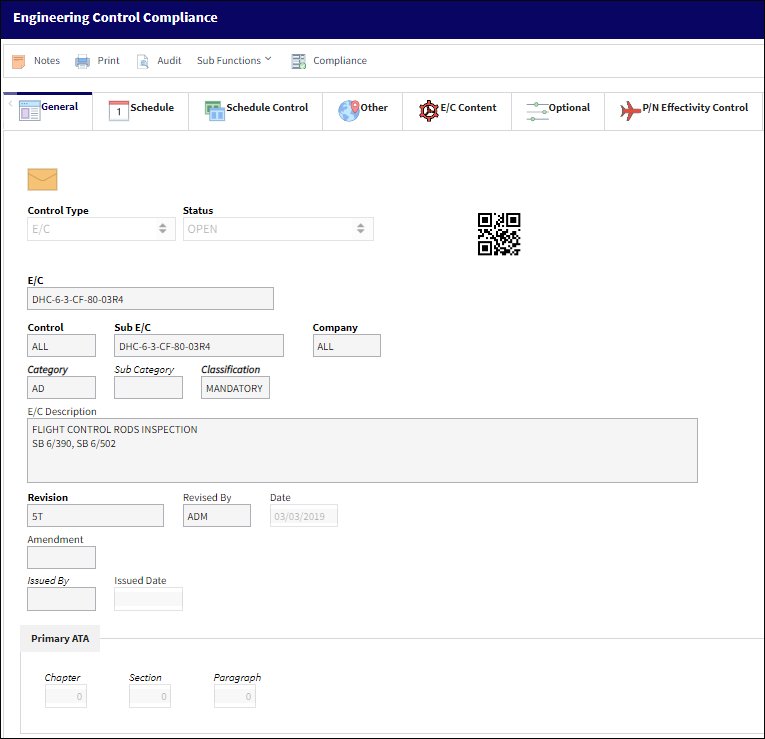 emro-engineering control compliance