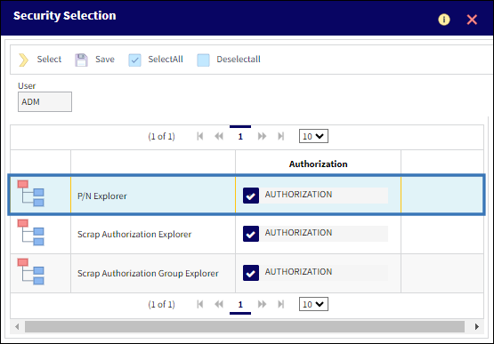 select detail button 3